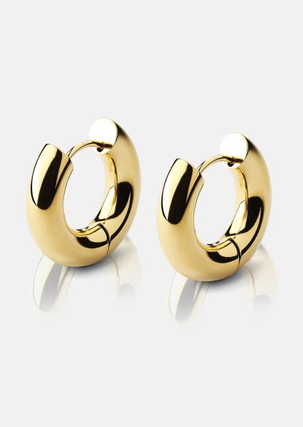Pendientes Bold Glow – 18k Chapados en oro
