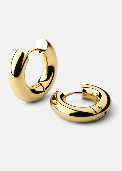 Pendientes Bold Glow – 18k Chapados en oro
