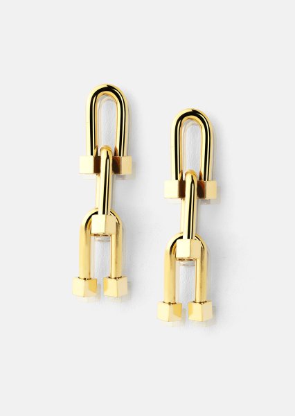 Pendientes Link Luxe – 18k Chapados en oro
