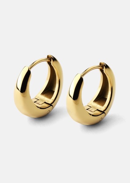 Pendientes Bold Mini – 18k Chapados en oro