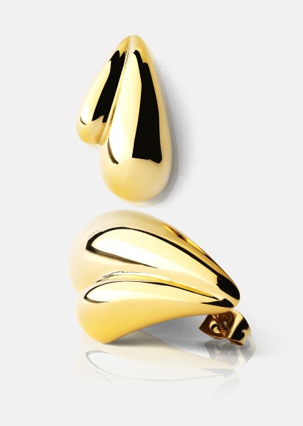 Pendientes Gilded Drop – 18k Chapados en oro