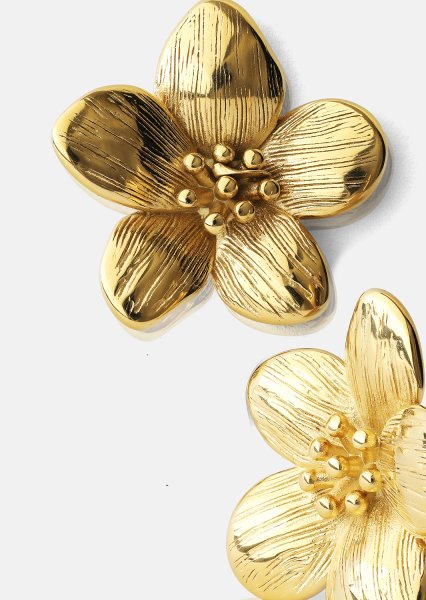 Pendientes Flora Shine – 18k Chapados en oro