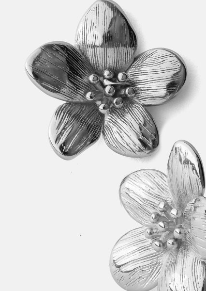 Pendientes Flora Shine – Chapados en plata