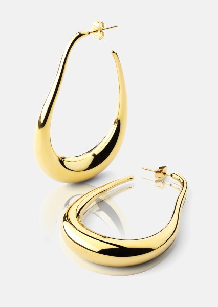 Pendientes Tear of Gold - 18k Chapados en oro