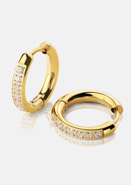 Pendientes Golden Spark – 18k Chapados en oro