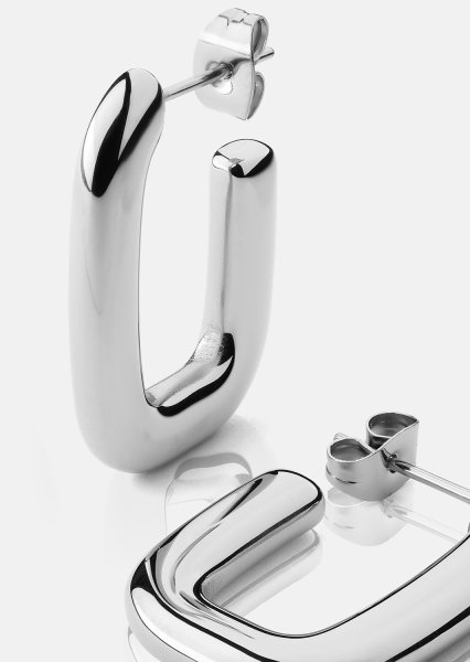 Pendiente Chunky Rectangle - Steel