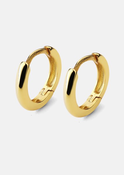 Pendientes Mini Hoops - 18k Chapados en oro
