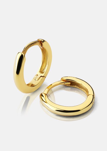 Pendientes Mini Hoops - 18k Chapados en oro