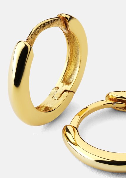 Pendientes Mini Hoops - 18k Chapados en oro