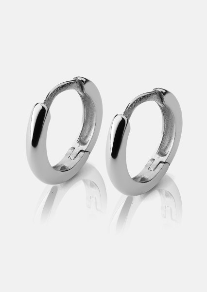 Pendientes Mini Hoops - Chapados en plata