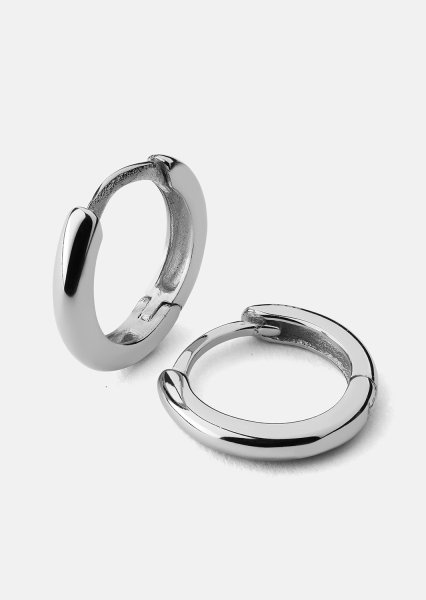 Pendientes Mini Hoops - Chapados en plata