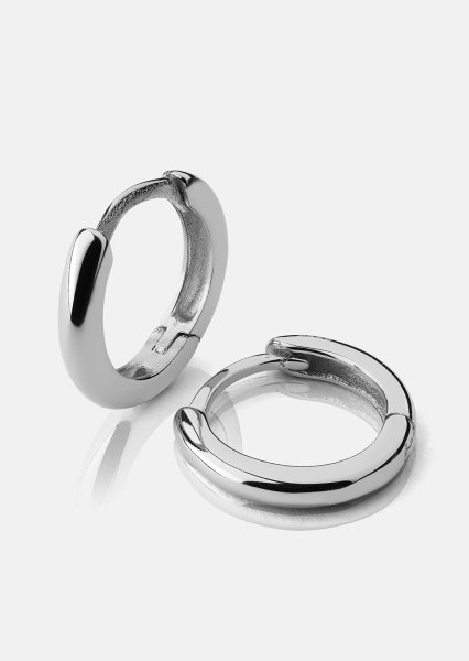 Pendientes Mini Hoops - Chapados en plata