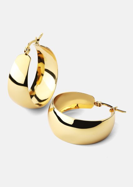 Celeste Pendiente - 18k Chapado en oro