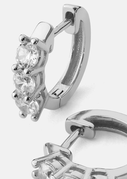 Pendiente Cirvia Spark - Chapado en plata