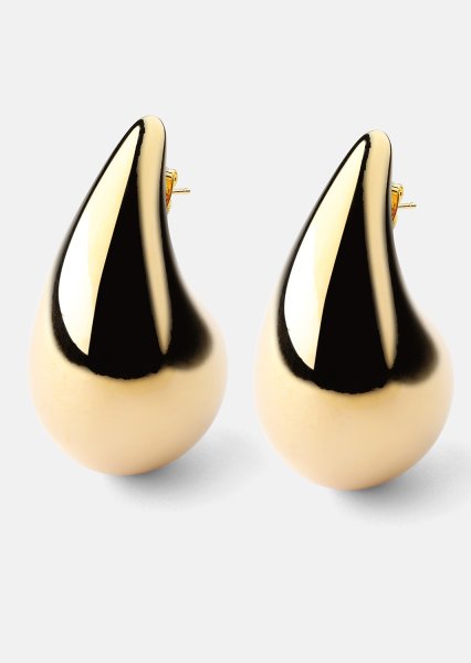 Pendiente Liquid Glow - 18k Chapado en oro
