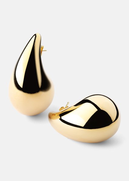 Pendiente Liquid Glow - 18k Chapado en oro