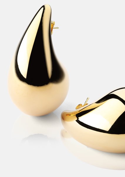 Pendiente Liquid Glow - 18k Chapado en oro