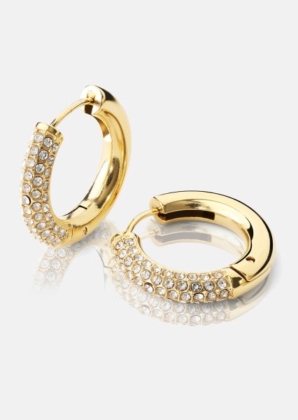Creolen Pendientes – 18k Chapados en oro