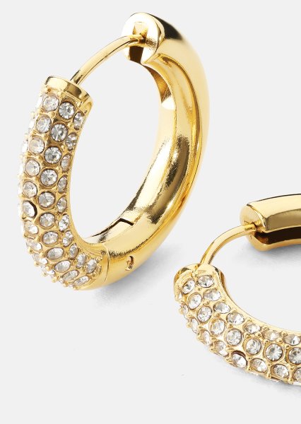 Creolen Pendientes – 18k Chapados en oro