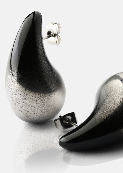 Pendientes Verdé Glow – Chapados en plata