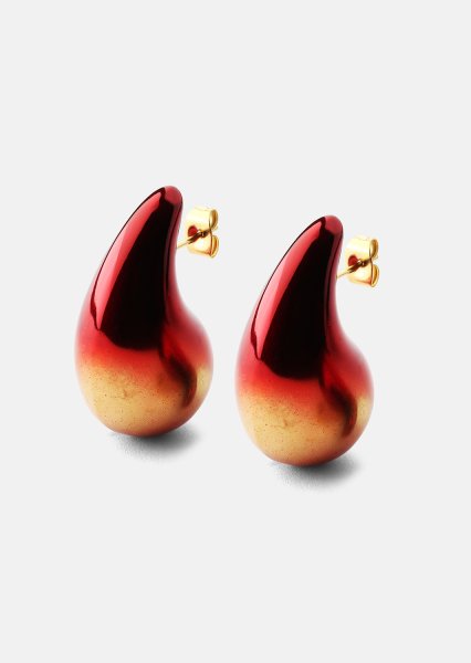 Pendientes Verdé Glow – 18k Chapados en oro