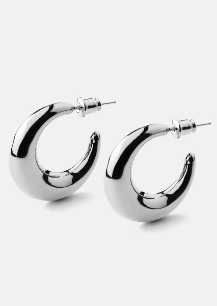 Loop Pendientes – Chapados en plata