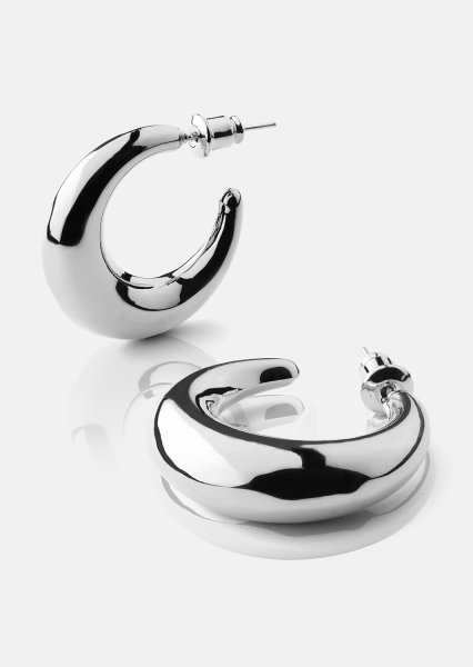 Loop Pendientes – Chapados en plata