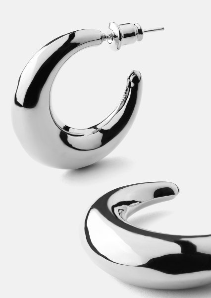 Loop Pendientes – Chapados en plata