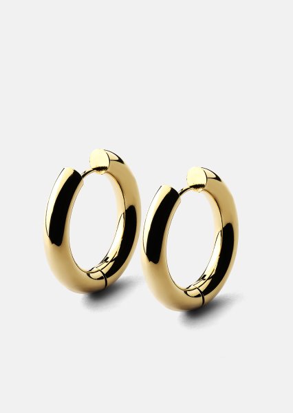 Luna Pendiente - 18k Chapado en oro