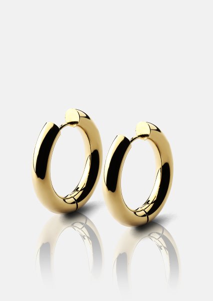 Luna Pendiente - 18k Chapado en oro