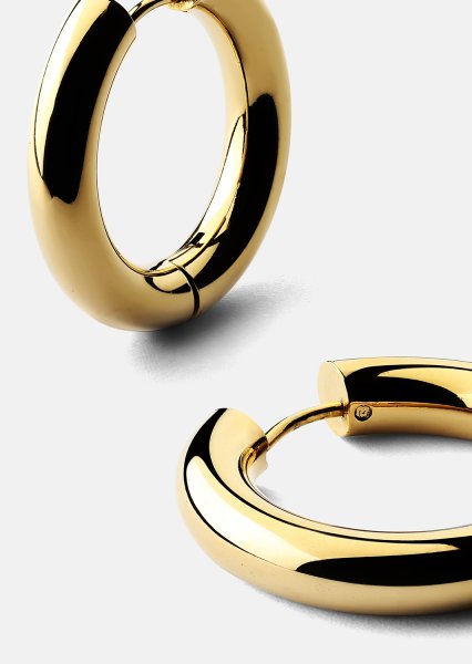 Luna Pendiente - 18k Chapado en oro