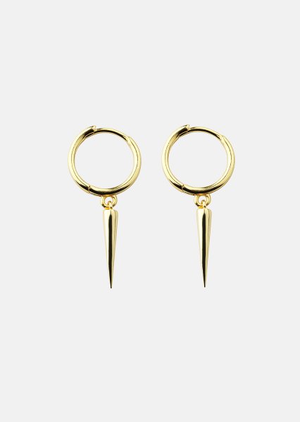 Spira Pendiente - 18k Chapado en oro
