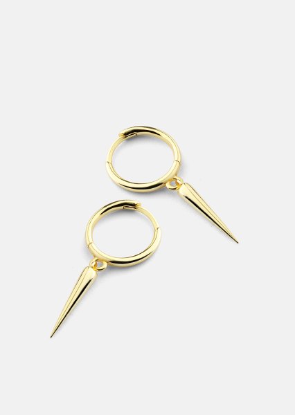 Spira Pendiente - 18k Chapado en oro