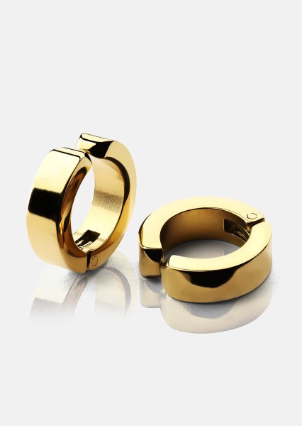 Pendiente Petite Hoop - 18k Chapado en oro