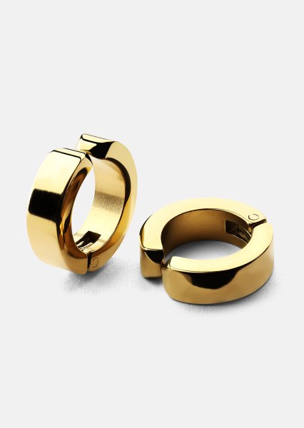 Pendiente Petite Hoop - 18k Chapado en oro