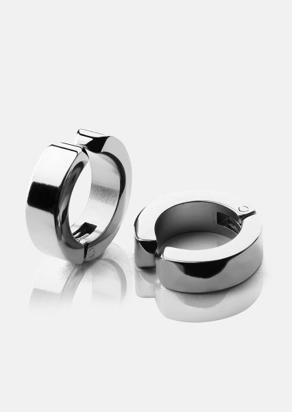 Pendiente Petite Hoop - Chapado en plata