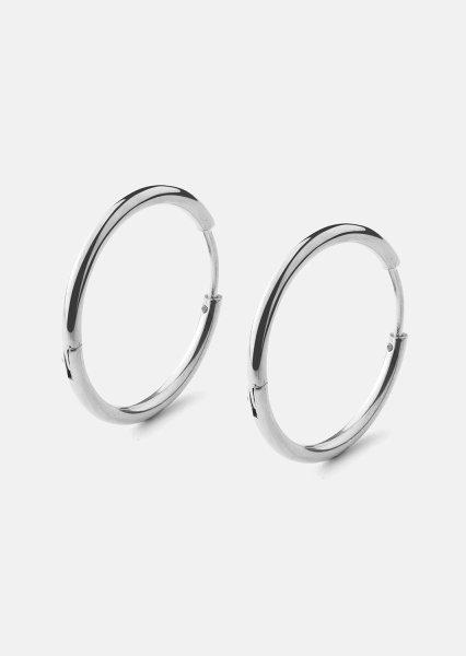 Pendiente Classic Medium - Chapado en plata