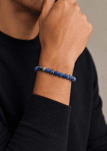Pulsera de cuentas Azure Valor