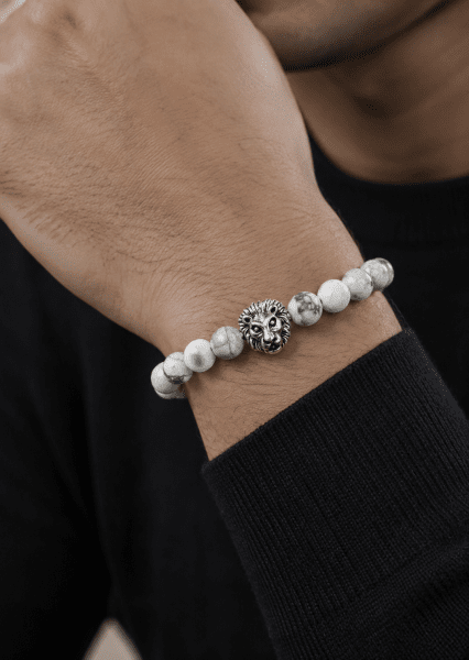 Pulsera de cuentas Lions Crest