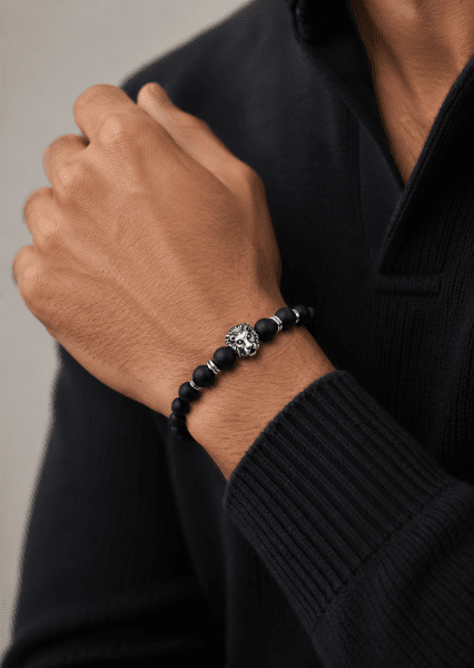 Pulsera de cuentas Lions Emblem