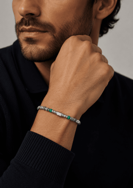 Pulsera de cuentas Verdant Pulse