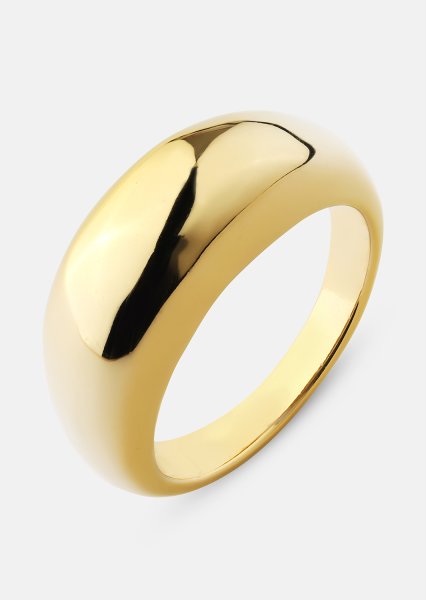 Golden Bold Anillo - 18K Chapado en oro