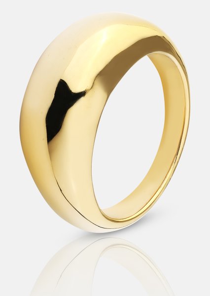 Golden Bold Anillo - 18K Chapado en oro