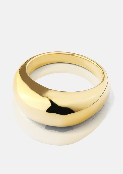 Golden Bold Anillo - 18K Chapado en oro