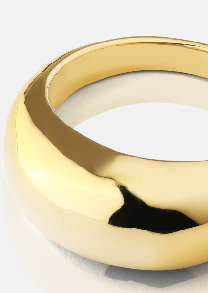 Golden Bold Anillo - 18K Chapado en oro