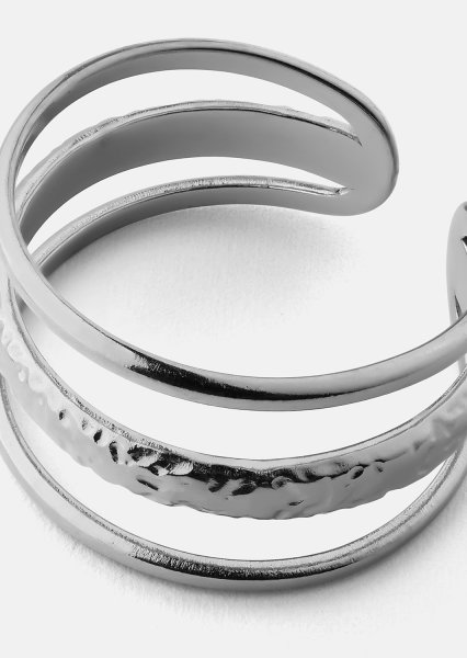 Anillo Layer – Chapado en plata