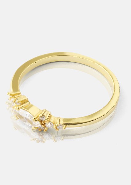 Elysia Anillo - 18k Chapado en oro