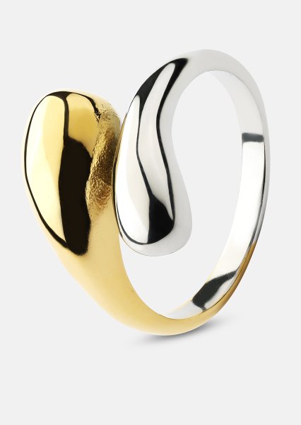 Forma Anillo - 18k Chapado en oro