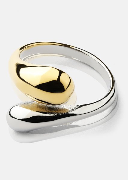Forma Anillo - 18k Chapado en oro