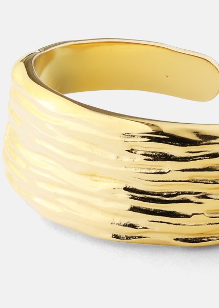 Wavena Anillo - 18k Chapado en oro